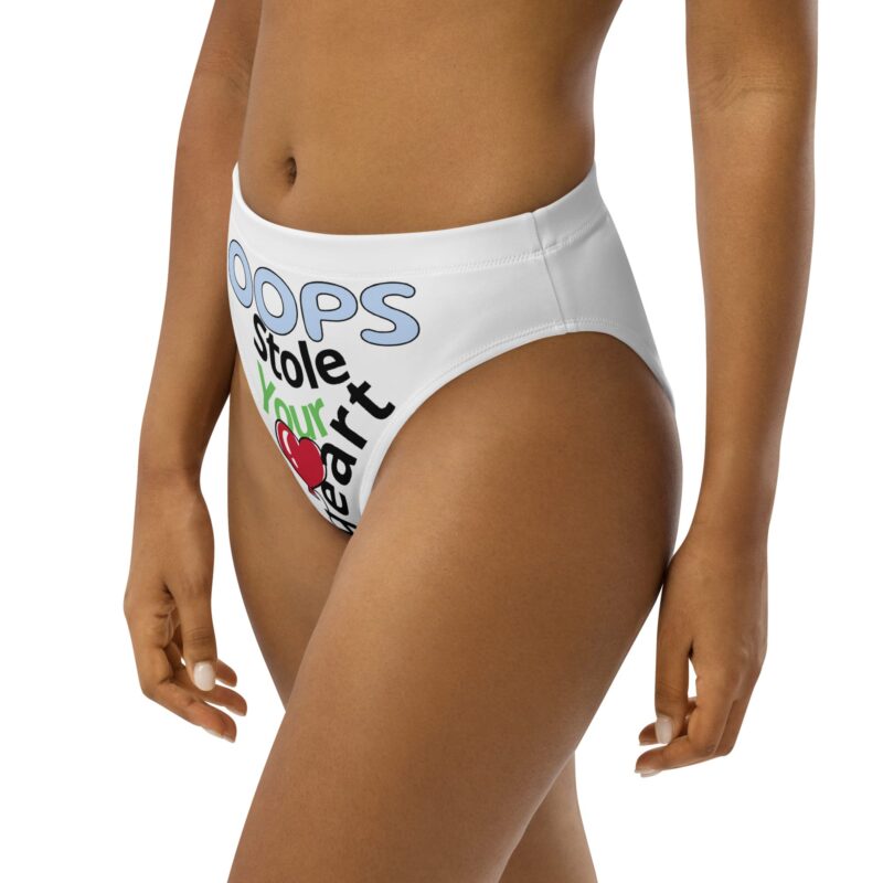 Oops! Stole Your Heart - High-Waisted Bikini Set - Image 5