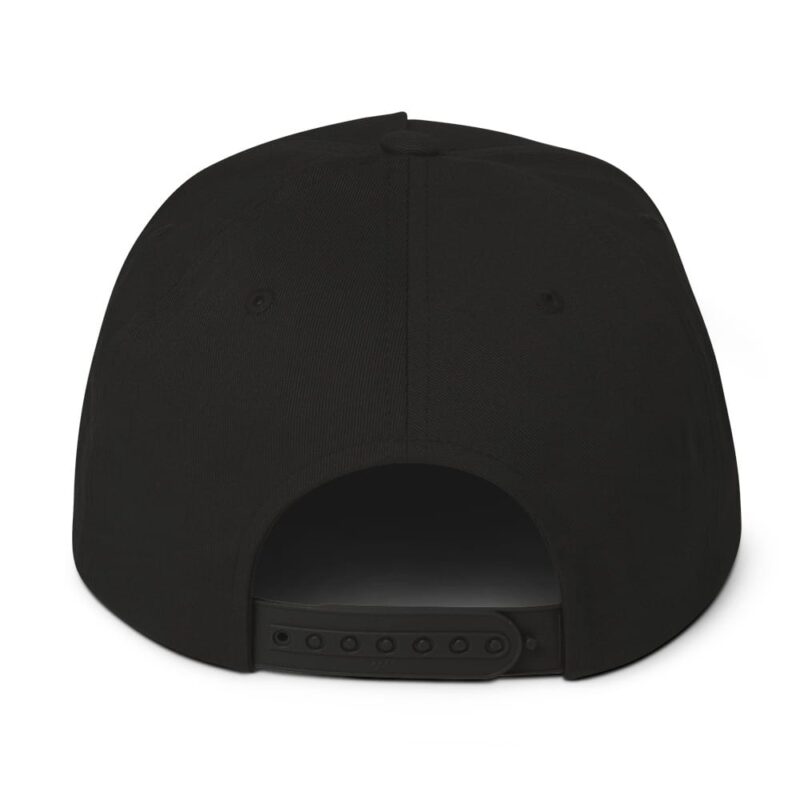 Rap King Star Flat Bill Cap - Hip Hop Royalty with Premium Embroidery & Bold Green Undervisor! - Image 7