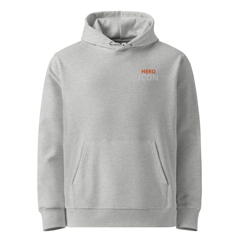 Boss Red Embroidered Hoodie - Unisex Organic Essential Hoodie | Eco-Friendly Streetwear - Image 40