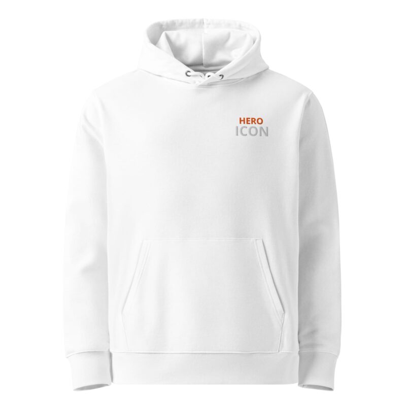 Boss Red Embroidered Hoodie - Unisex Organic Essential Hoodie | Eco-Friendly Streetwear - Image 44