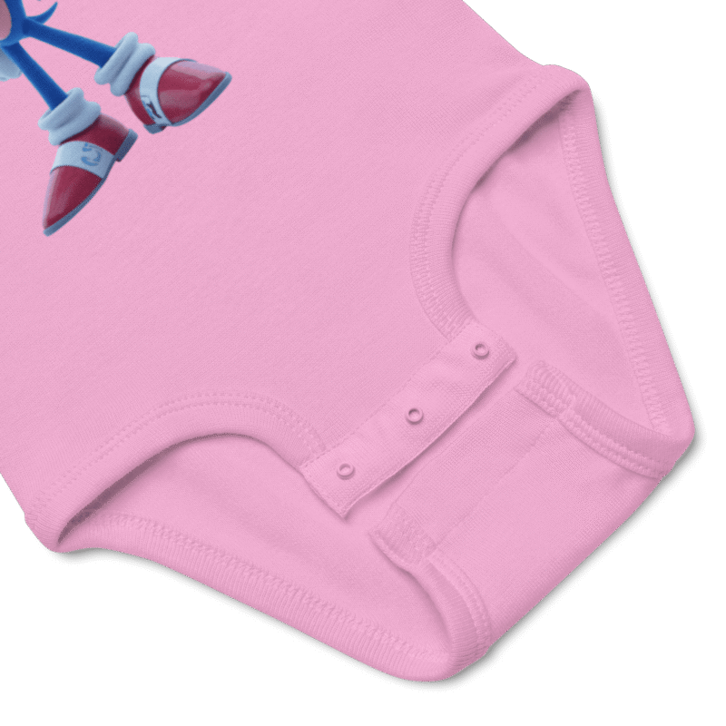 Sonic Baby Bodysuit – Soft & Easy-Snap Onesie for Gamers - Image 9