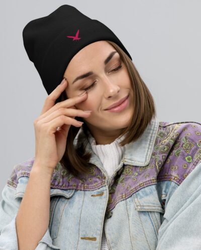 Embroidered Beanie