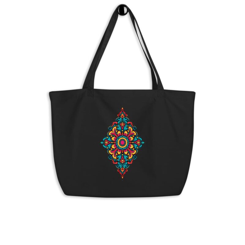 Large Organic Cotton Tote Bag - Your Perfect Eco-Friendly Shopping Companion - Image 6