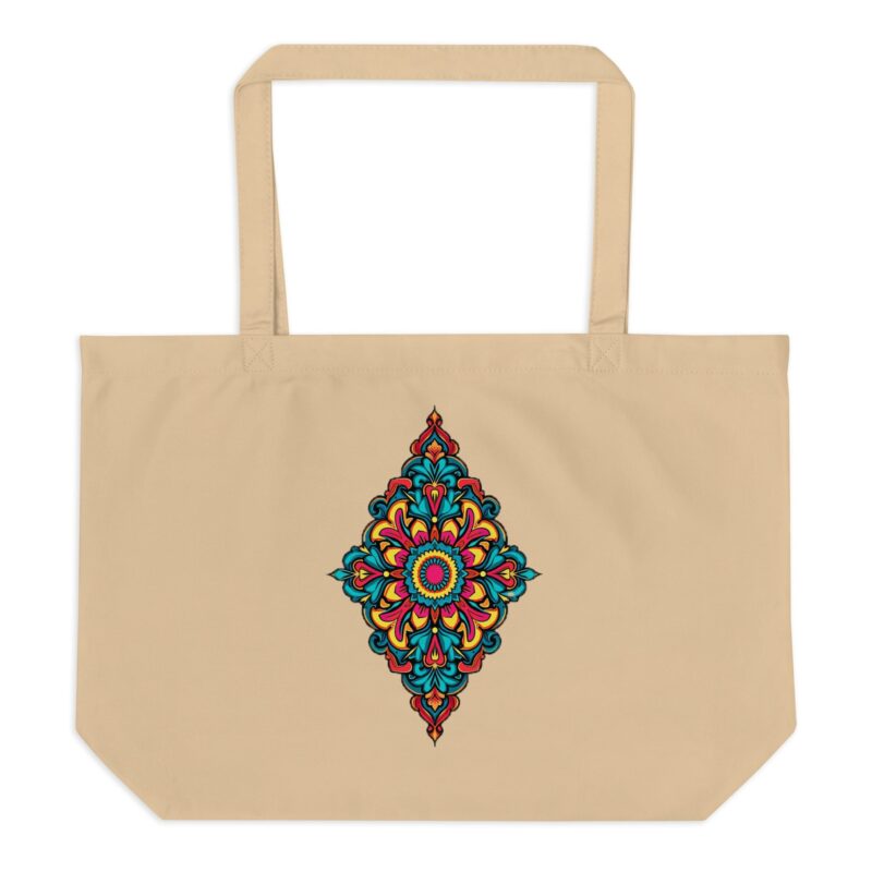 Large Organic Cotton Tote Bag - Your Perfect Eco-Friendly Shopping Companion - Image 9