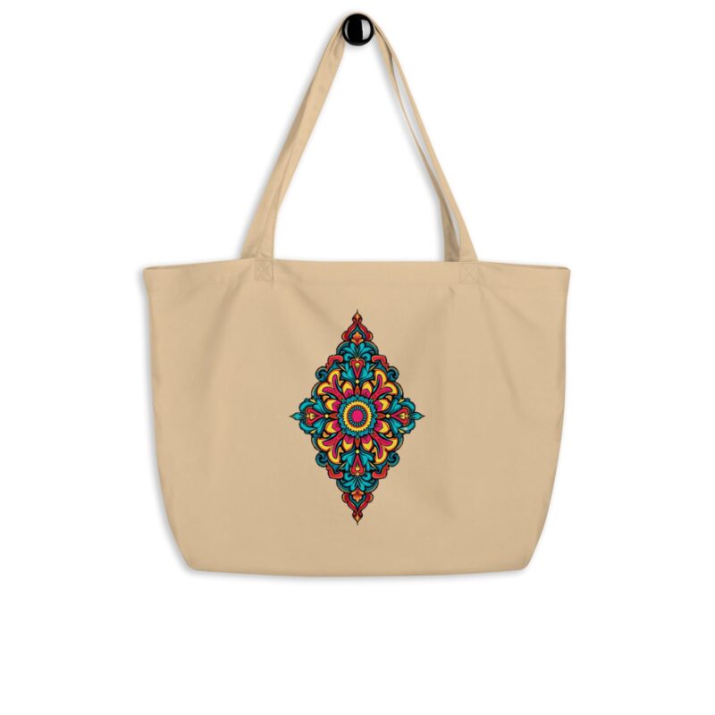 Large Organic Cotton Tote Bag - Your Perfect Eco-Friendly Shopping Companion - Image 5