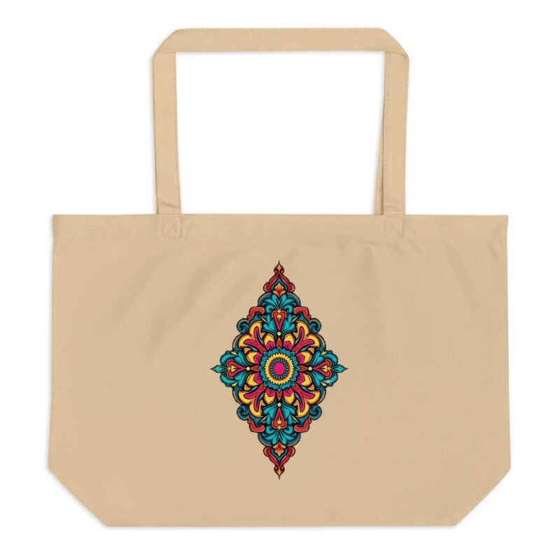 Large Organic Cotton Tote Bag - Your Perfect Eco-Friendly Shopping Companion - Image 3