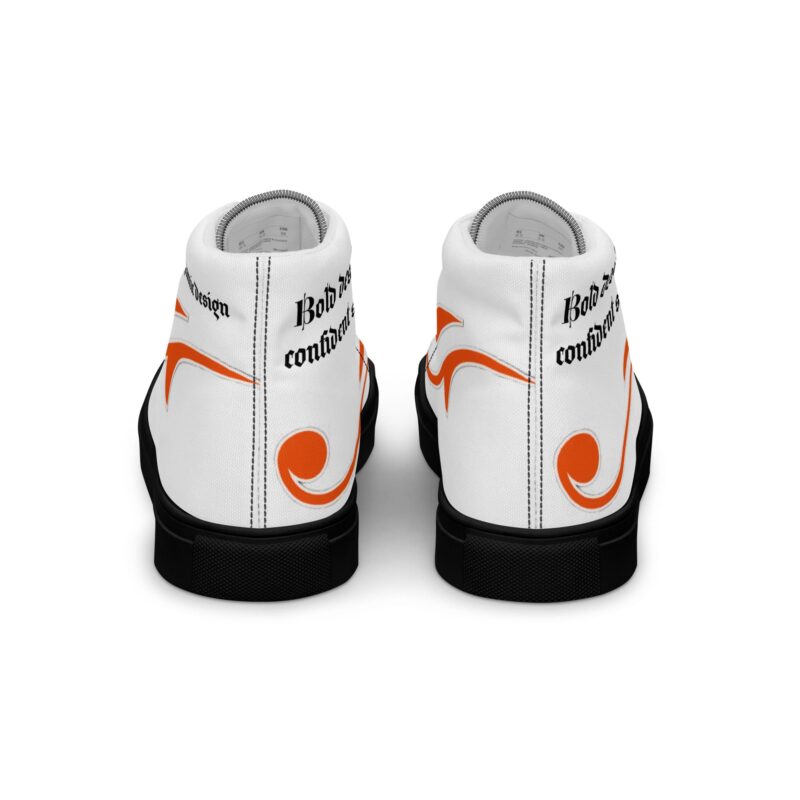 Men’s high top canvas shoes - Image 3