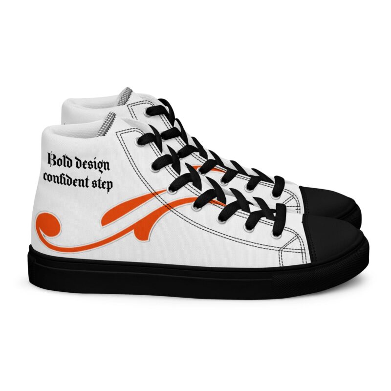Men’s high top canvas shoes - Image 7