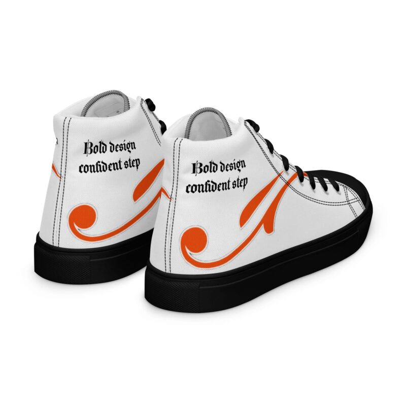 Men’s high top canvas shoes - Image 8