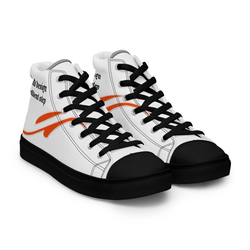 Men’s high top canvas shoes - Image 9
