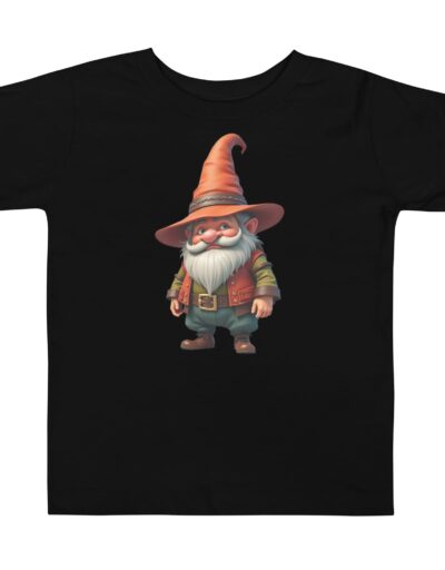 Toddler Gnome Graphic T-Shirt: Soft 100% Cotton Tee