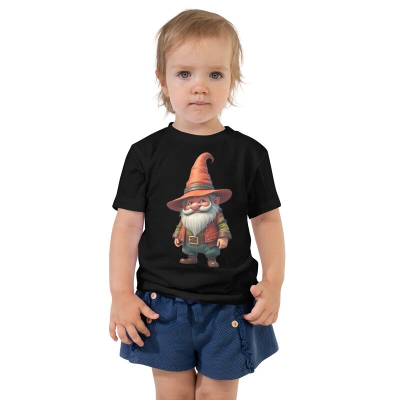 Toddler Gnome Graphic T-Shirt: Soft 100% Cotton Tee - Image 6