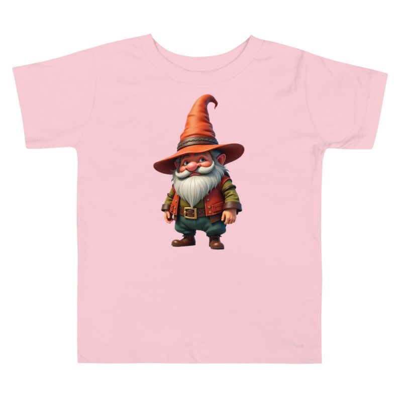 Toddler Gnome Graphic T-Shirt: Soft 100% Cotton Tee - Image 13