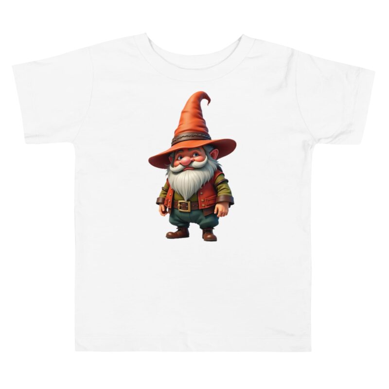 Toddler Gnome Graphic T-Shirt: Soft 100% Cotton Tee - Image 15