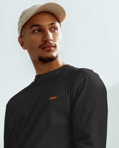 Garment-dyed heavyweight long-sleeve shirt