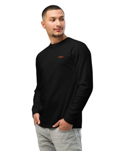 Garment-dyed heavyweight long-sleeve shirt