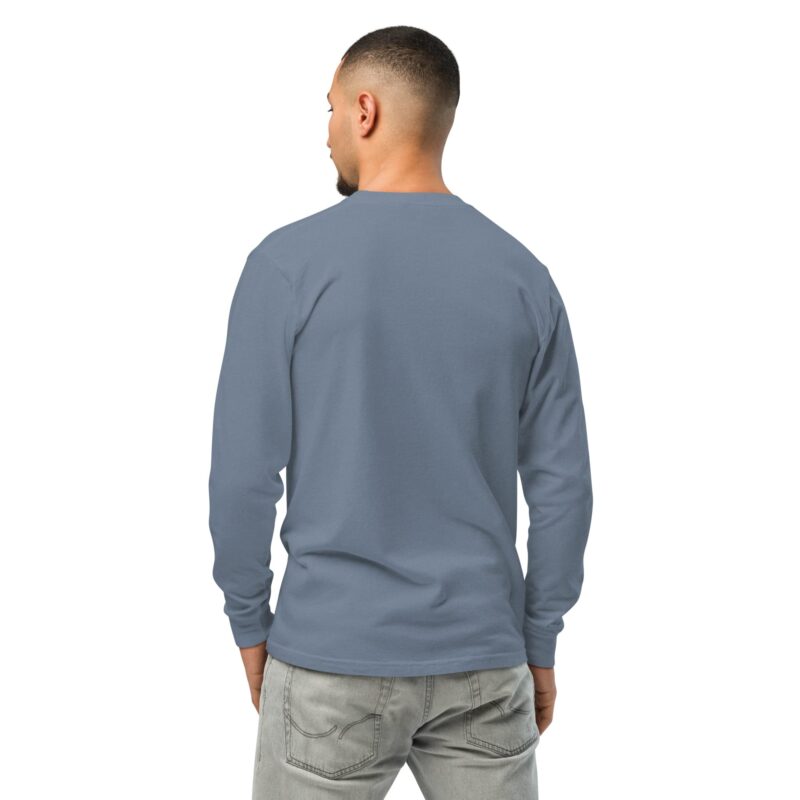 Garment-dyed heavyweight long-sleeve shirt - Image 8