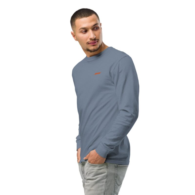 Garment-dyed heavyweight long-sleeve shirt - Image 9