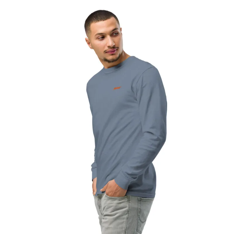 Garment-dyed heavyweight long-sleeve shirt - Image 9