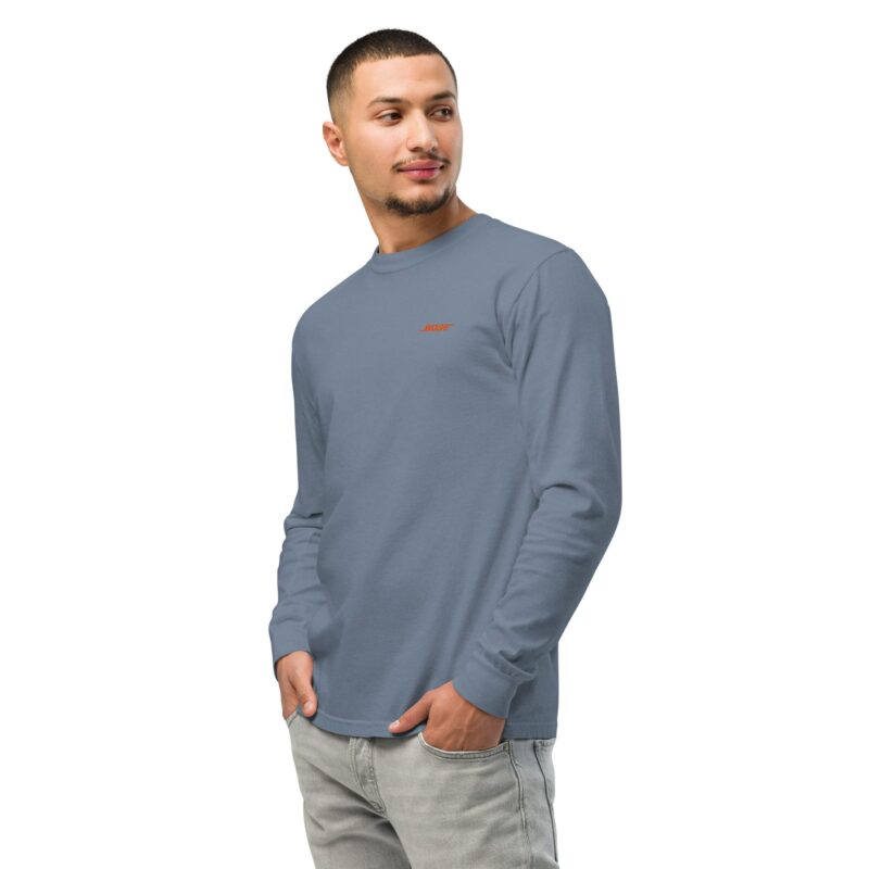 Garment-dyed heavyweight long-sleeve shirt - Image 7