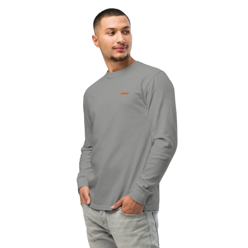 Garment-dyed heavyweight long-sleeve shirt - Image 13