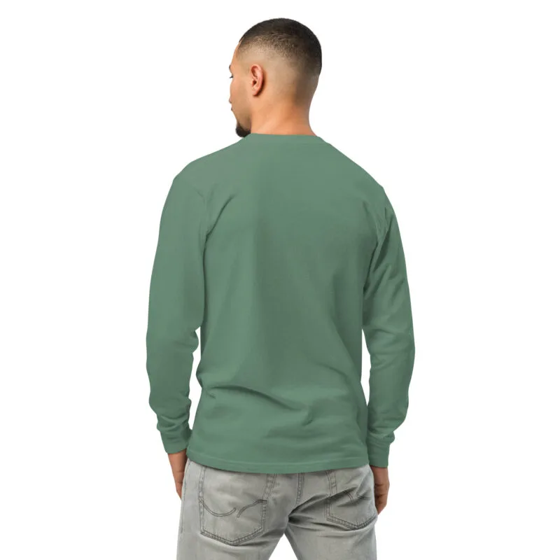 Garment-dyed heavyweight long-sleeve shirt - Image 11