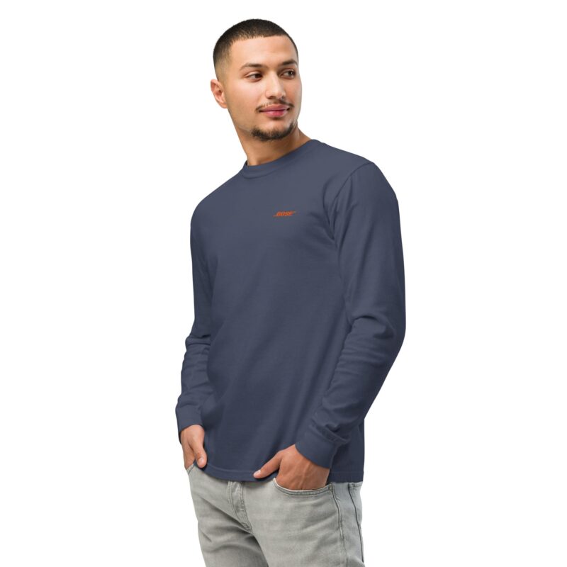 Garment-dyed heavyweight long-sleeve shirt - Image 4