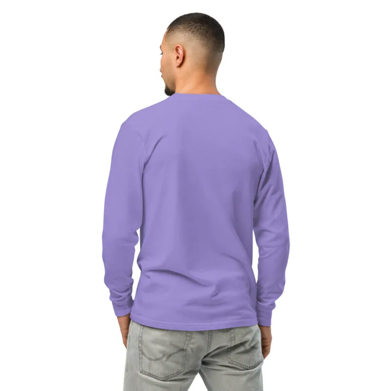 Garment-dyed heavyweight long-sleeve shirt - Image 17