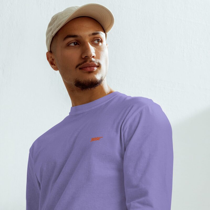 Garment-dyed heavyweight long-sleeve shirt - Image 6
