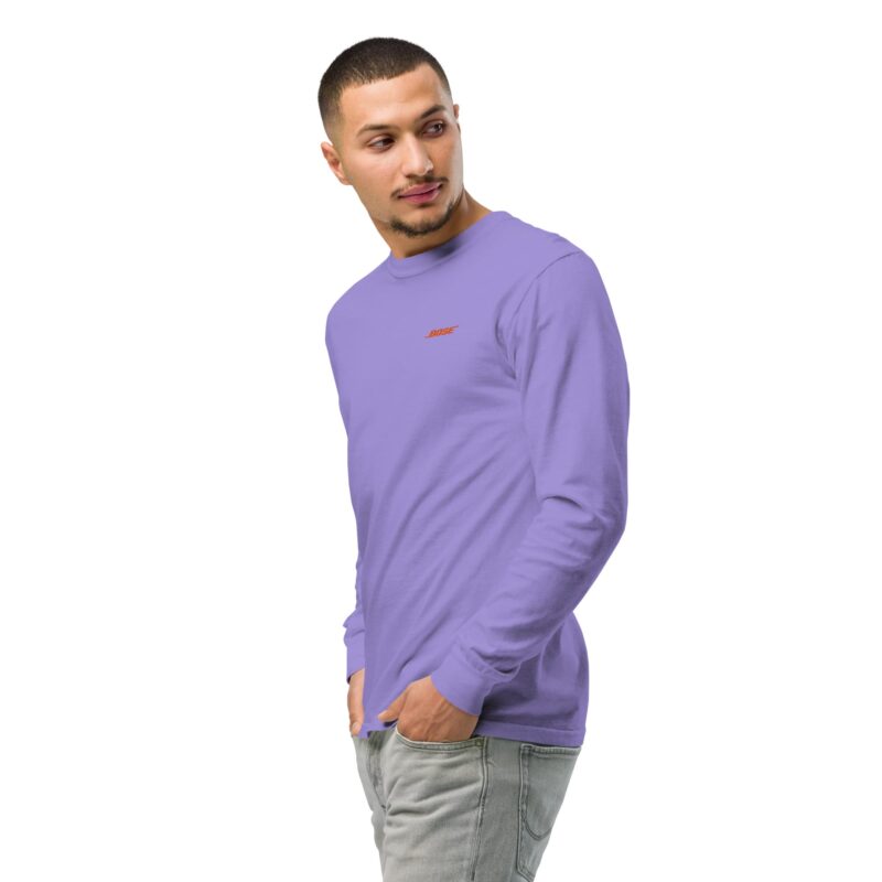 Garment-dyed heavyweight long-sleeve shirt - Image 18