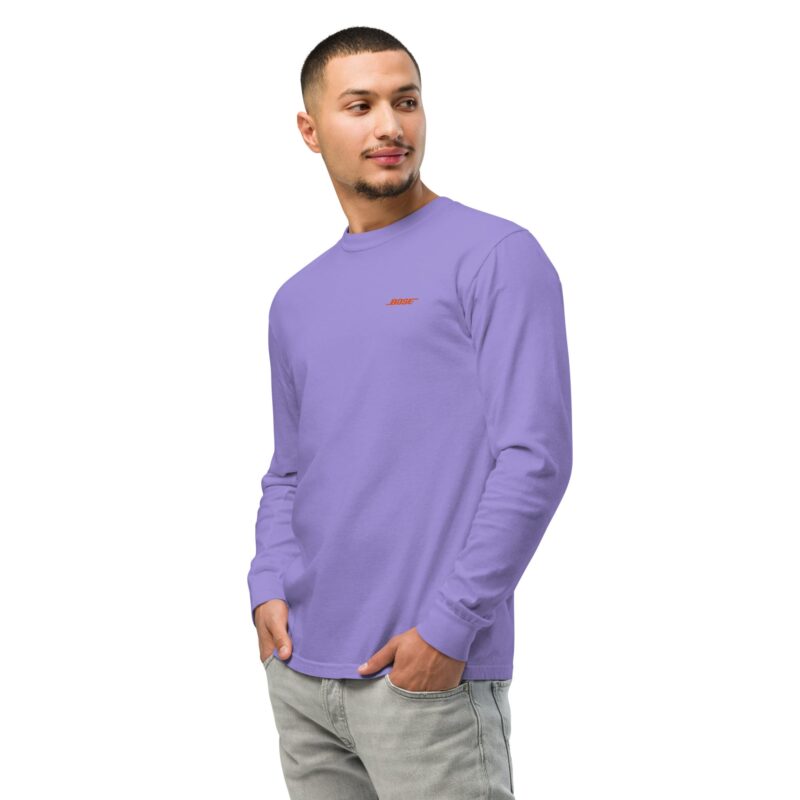 Garment-dyed heavyweight long-sleeve shirt - Image 16