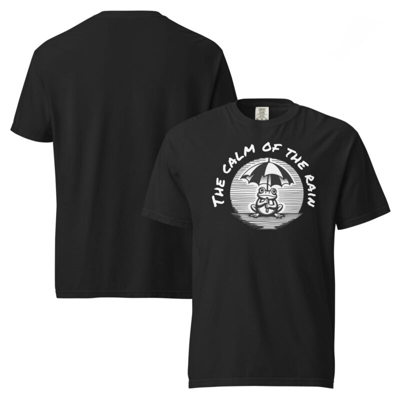 Unisex garment-dyed heavyweight t-shirt - Image 7