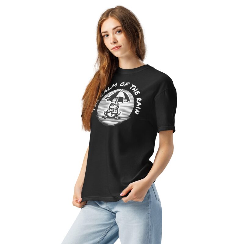 Unisex garment-dyed heavyweight t-shirt - Image 4