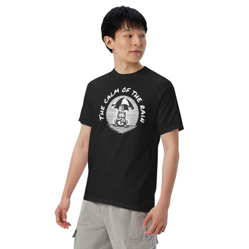 Unisex garment-dyed heavyweight t-shirt - Image 14