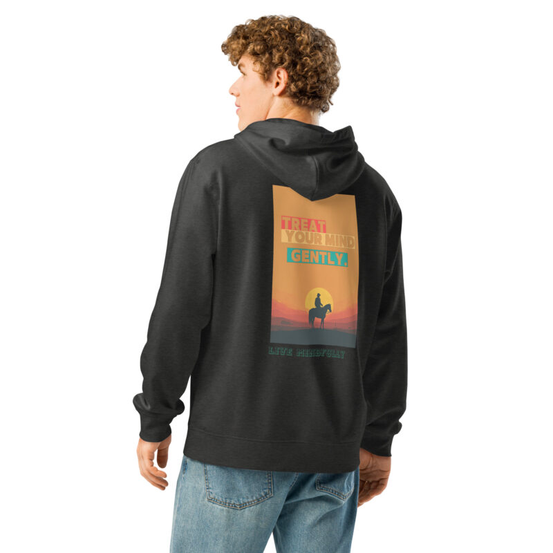 Unisex organic mid-weight hoodie
