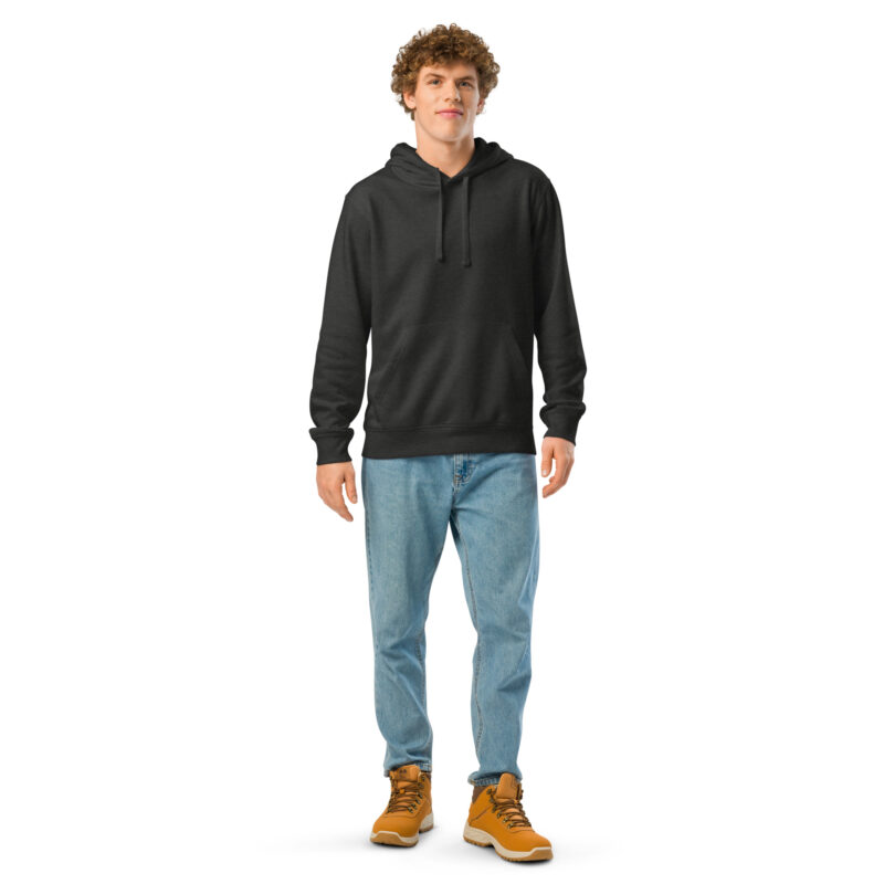 Unisex organic mid-weight hoodie - Image 2