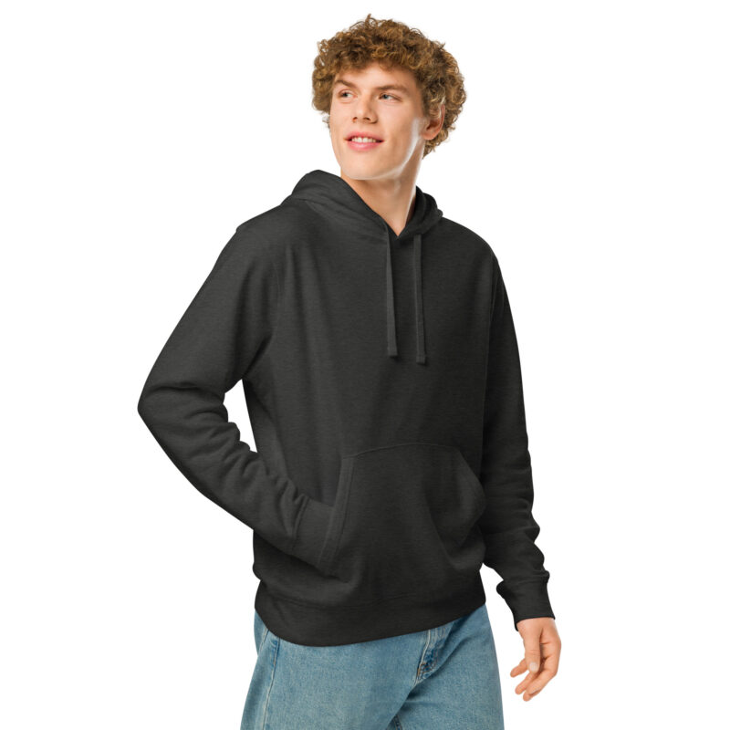 Unisex organic mid-weight hoodie - Image 3