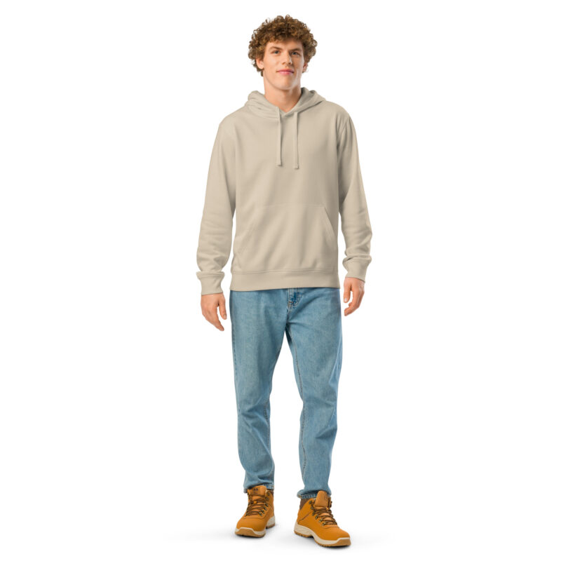 Unisex organic mid-weight hoodie - Image 4