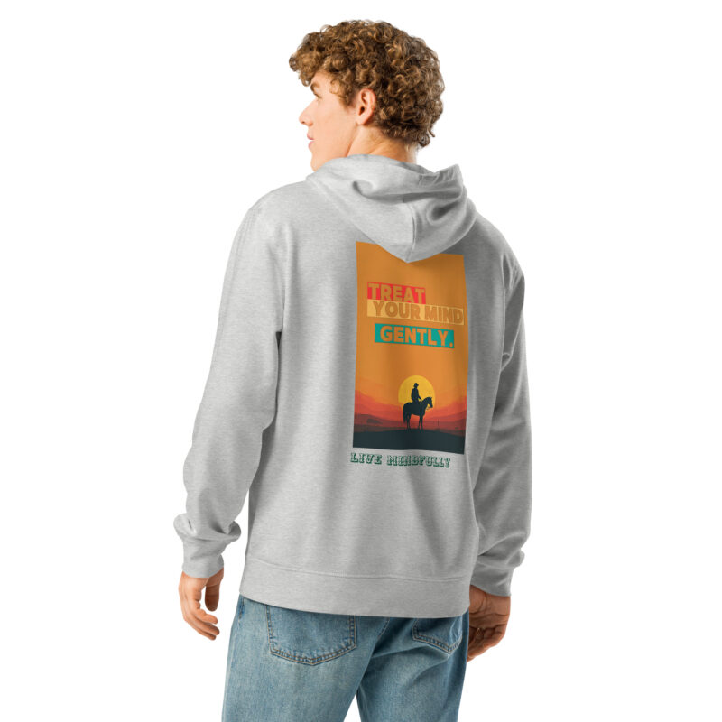 Unisex organic mid-weight hoodie - Image 9