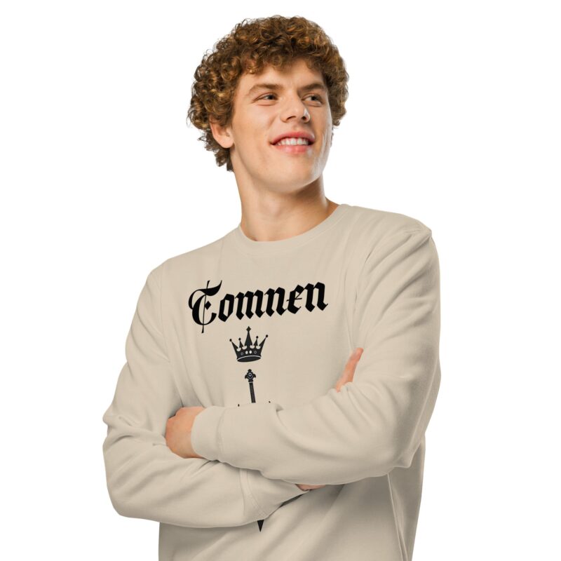 Unisex organic mid-weight sweatshirt - Image 4