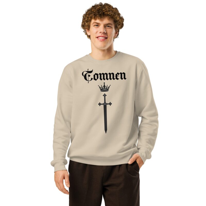 Unisex organic mid-weight sweatshirt - Image 3