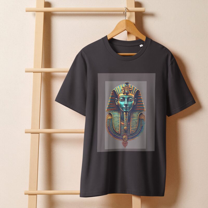 Unisex organic ribbed neck t-shirt - Image 24