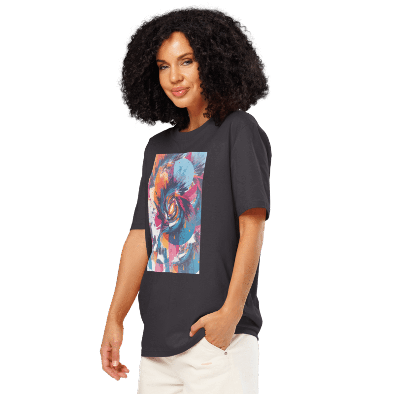 Unisex Organic Ribbed Neck T-Shirt – Sustainable & Stylish | sedbel.stor - Image 36