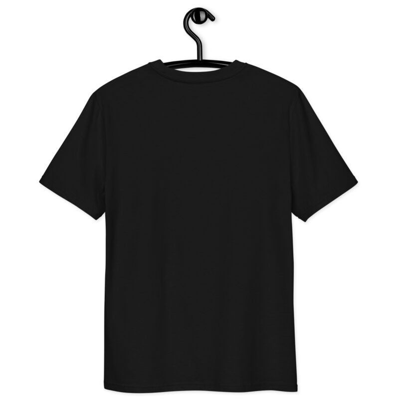 Unisex organic ribbed neck t-shirt - Image 9