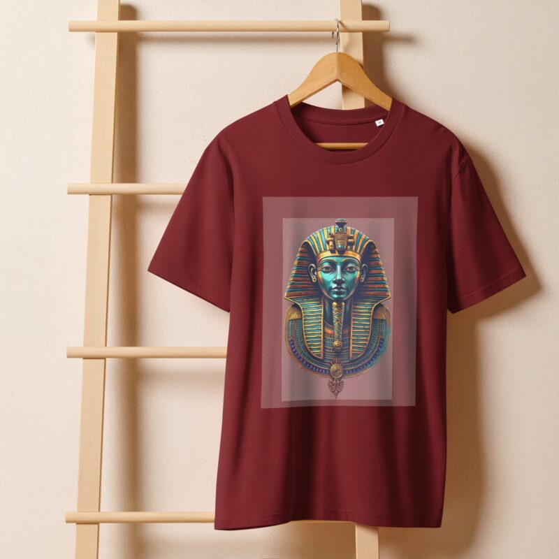 Unisex organic ribbed neck t-shirt - Image 22