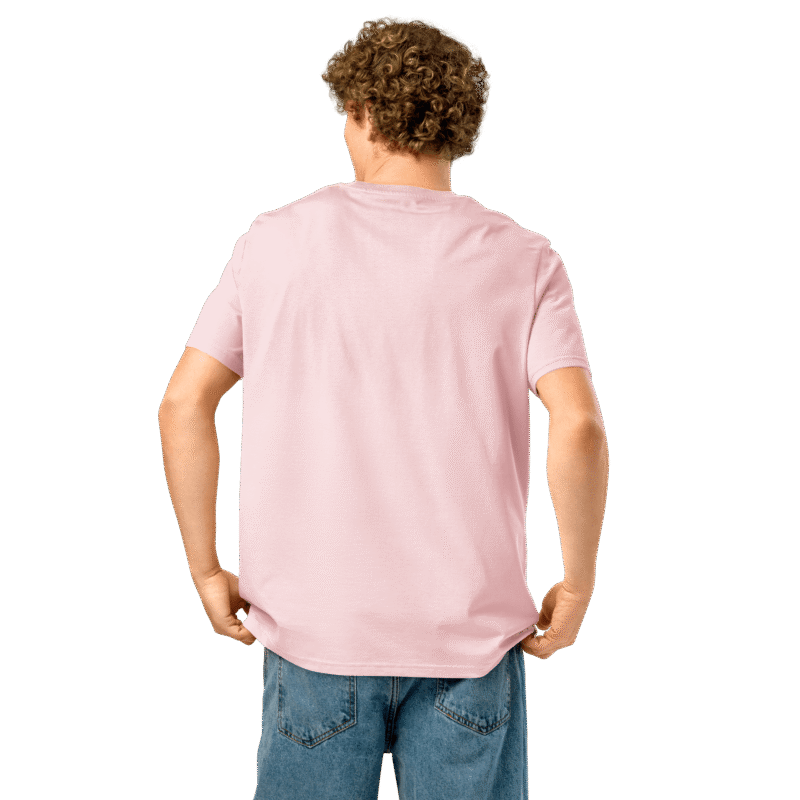 Unisex Organic Ribbed Neck T-Shirt – Sustainable & Stylish | sedbel.stor - Image 2