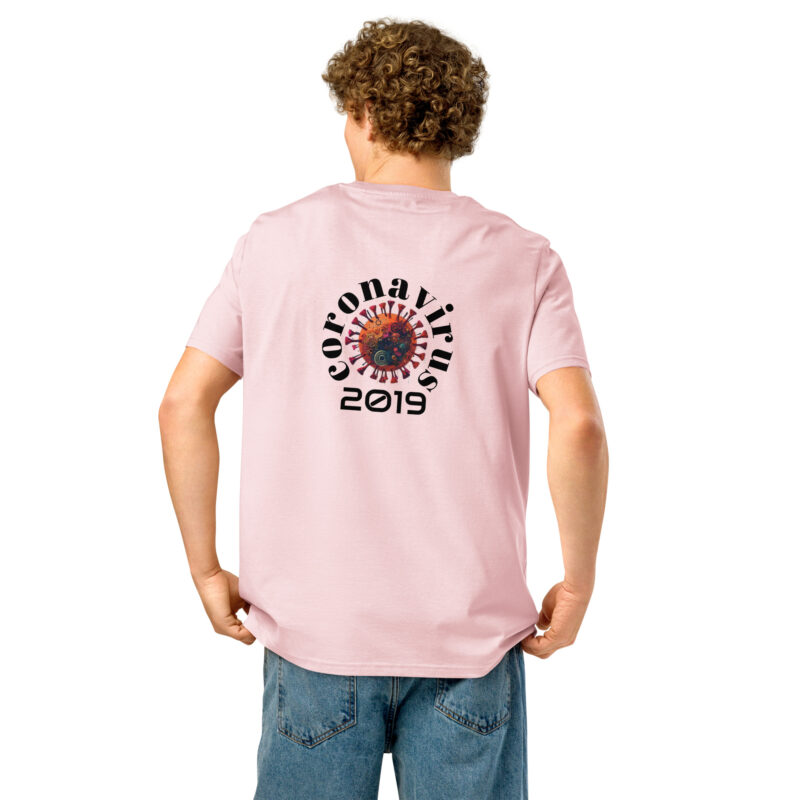 Unisex organic ribbed neck t-shirt - Image 18