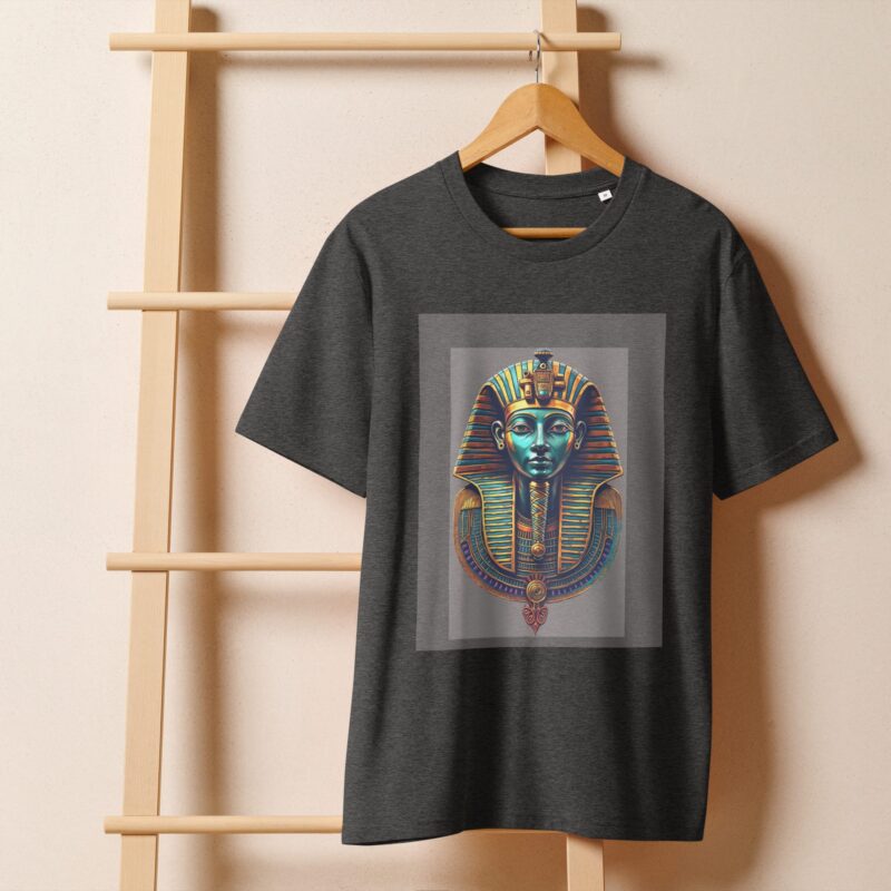 Unisex organic ribbed neck t-shirt - Image 21