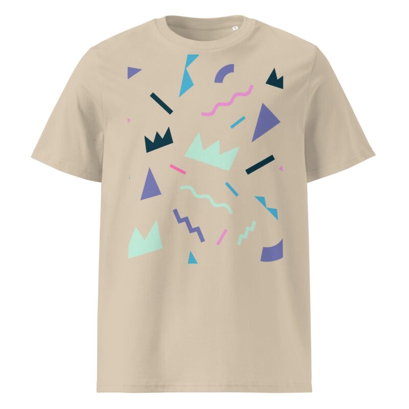 Unisex organic ribbed neck t-shirt - Image 29