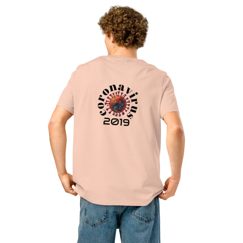 Unisex organic ribbed neck t-shirt - Image 15